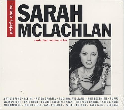 sarah mclachlan レコード　4枚セット　レア品 Sarah McLachlan Artist's Choice US CD album (CDLP) (395196)